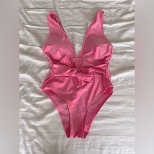 Revamped one piece bathing suit